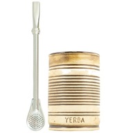 Yerba mate set Bombilla Calabash Matero cup