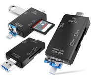 Čítačka SD kariet 5v1 Micro USB USB-C OTG Pendrive