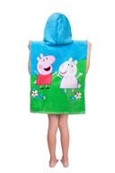 PEPPA PIG PONCHO PLÁŽOVÝ OTERÁK S KAPUCOU