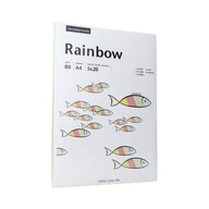 A4 kopírovací papier 80g pastel Rainbow mix (100)