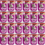 WHISKAS mokré krmivo pre mačky HOVÄDZIE 24x400g