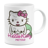 Hello Kitty Mermaid Hrnček Punk Rock Gothic Cat