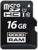 GOODRAM CL10 16GB PAMÄŤOVÁ KARTA microSD + ADAPTÉR