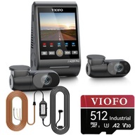 Kamera do auta VIOFO A229 PRO 3CH + karta VIOFO 512GB + adaptér VIOFO HK4