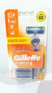 Holiaci strojček Gillette na kazety do žiletky, 4 ks.