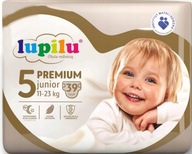 LUPILU 5 PREMIUM Junior plienky 11-23 kg 39 ks