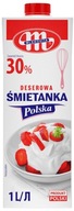 KETO Tukový KRÉM 30% Krém 1 L Mlekovita