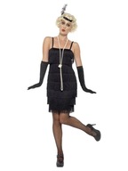 Flapper Outfit 20. rokov Gangsterský retro kostým L