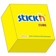 Blok STICK"N 76x76mm 400k neónová žltá 21