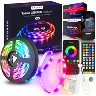 RGB LED PÁS 10M 230V 12V LED s diaľkovým ovládaním Veľmi výkonná APLIKÁCIA + NÁVOD