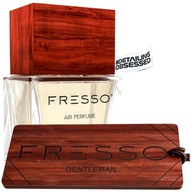 FRESSO GENTLEMAN PARFUM DO AUTO 50ML + DREVENÝ VOŇAVÝ PRÍvesok