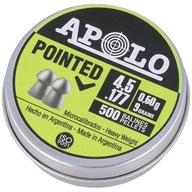 Apolo Premium špicaté pelety 4,52 mm 500 ks