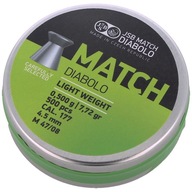 Pelety JSB Green Match Light Weight 4,51 mm, 0,500 g