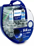 Philips H4 RACING VISION GT200 ŽIAROVKA O 200 % VIAC
