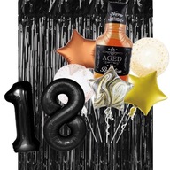 SET 18 NARODENINOVÝ balón Jack Daniels WHISKEY 100cm