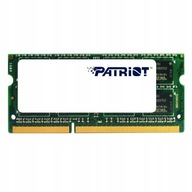 PATRIOT 4GB SODIMM DDR3 1333MHz 256x8 PRE LAPTOP