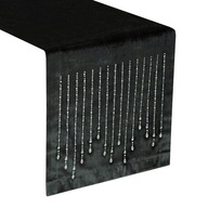 ROYAL TREAD 3 BLACK EXCLUSIVE VELVET 35x180cm