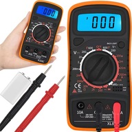 MERAČ PRÚDU LCD DIGITÁLNY UNIVERZÁLNY MULTIMETER