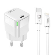 Rýchla nabíjačka pre iPhone, USB-C kocka 30W + iPhone Lightning kábel