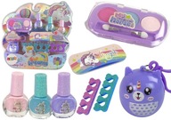 Beauty Nail Styling Set Lesk na pery Kitty Keychain for Kids