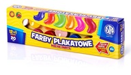 Astra plagátové farby 13 farieb 12+1 zdarma 20 ml