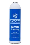 Chladivo Gazozo Propán R290 Plyn 370g tepelné čerpadlá domáce spotrebiče klimatizácia