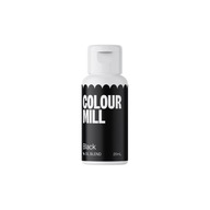 Olejové farbivo - Color Mill - čierna, 20 ml