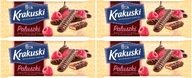 KRAKUSKI RASPBERRY STICKS sušienky so želé x 4