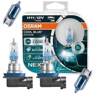 OSRAM H11 COOL BLUE INTENZÉ XENÓNOVÉ LED HALOGÉNOVÉ ŽIAROVKY + W5W COOL BLUE