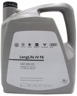 Volkswagen OE LongLife IV FE syntetický olej 5 l 0W-20 SEAT ŠKODA VW