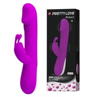 PRETTY LOVE Rabbit Vibrator - ROBERT, 30 funkcií