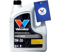 VALVOLINE SynPower 5W30 4L ORIGINÁL BMW LL-01 NOVÉ A3/B4 FRESH 2024