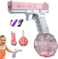 GLOCK AUTOMATICKÁ ELEKTRICKÁ VODNÁ PISTOLE DVA ZÁSOBNÍKY