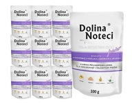 DOLINA NOTECI PREMIUM vlhké krmivo Junior králičia pečeň 10x100g