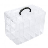 Organizérový box s 30 priehradkami 32x19x24,5cm