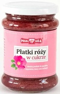 LISTY RUŽE V CUKRE 320 g - POĽSKÁ RUŽA (POĽSKÁ RUŽA) POĽSKÁ RUŽA