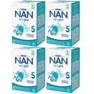 NESTLE NAN OPTIPRO 5 Modifikované mlieko 4 x 650g