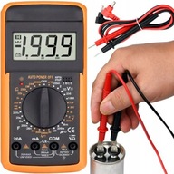 PROFESIONÁLNY MERAČ PRÚDU, LCD MULTIMETER