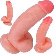 MEGA REALISTICKÉ DILDO S PRÍSAVKOU - OSTRÝ SEX INTENZÍVNA STIMULÁCIA