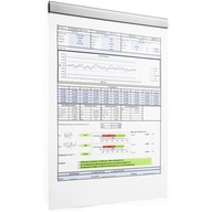 Samolepiaci magnetický prúžok A5 strieborný (5 ks