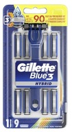 Držiak Gillette Blue 3 HYBRID + 9 vložiek BLISTER!