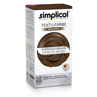 Simplicol ESPRESSO BROWN farba na tkaniny