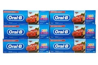 6 x detská zubná pasta Oral-B Pixar Cars 75 ml