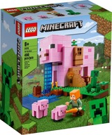 LEGO® Sety Minecraft 21170 Dom v tvare prasiatka