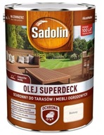 SADOLIN SUPERDECK OLEJ 5l Bielený