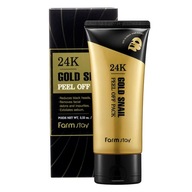 Farmársky pobyt 24K Gold Snail Peel Off Pack Maske zlatý slimačí sliz 100 ml