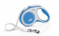 FLEXI Leash New Comfort Tape L 5m 60kg Modrá