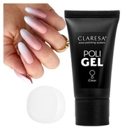 Claresa Poli Gel Akrylový gél na predĺženie Clear