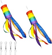 KITE WIND RUKÁV ZÁvesná VETERNÁ ZBRAŇ LGBT FLAG 2 ks.