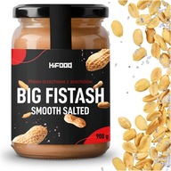 Arašidové maslo s himalájskou soľou BIG FISTASH SMOOTH SALTED 900g HiFOOD